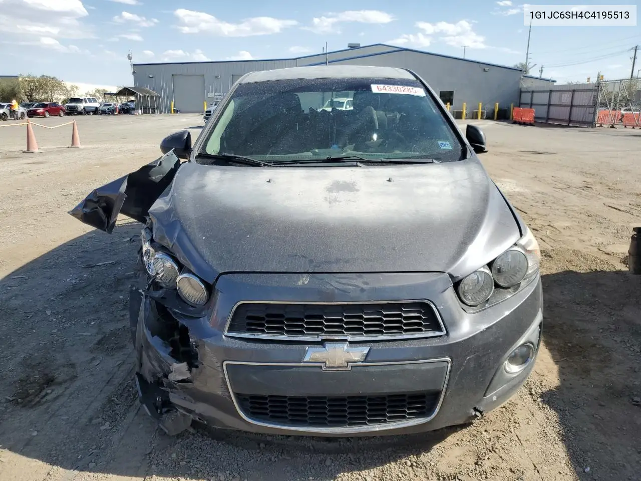 2012 Chevrolet Sonic Lt VIN: 1G1JC6SH4C4195513 Lot: 64330285