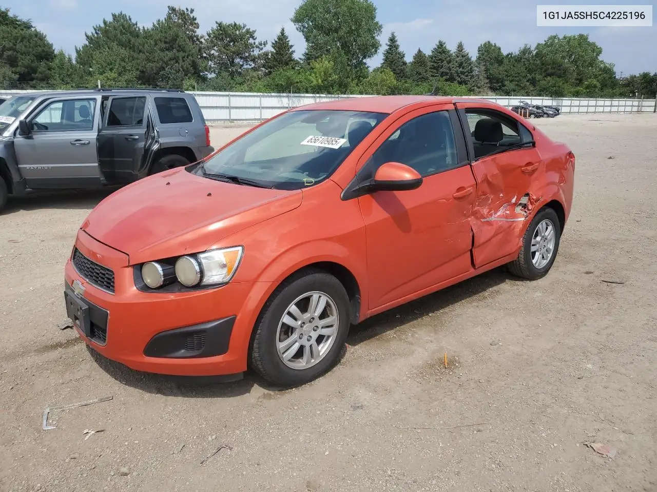 2012 Chevrolet Sonic Ls VIN: 1G1JA5SH5C4225196 Lot: 65610985