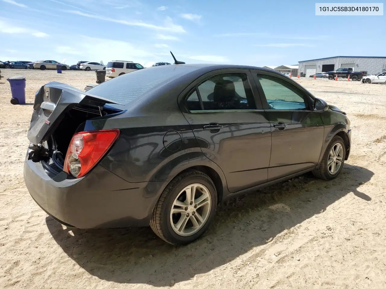 2013 Chevrolet Sonic Lt VIN: 1G1JC5SB3D4180170 Lot: 53816195