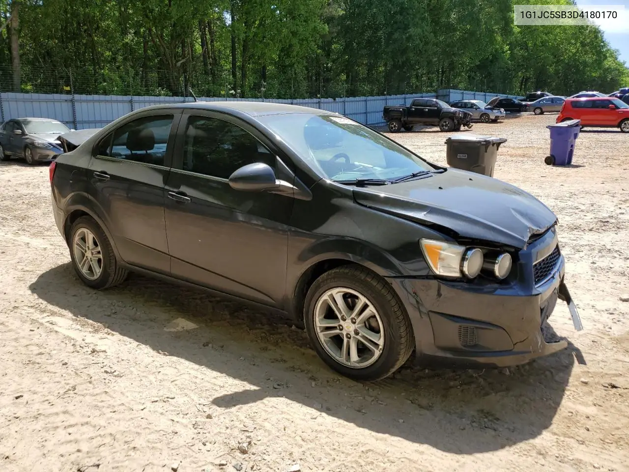 2013 Chevrolet Sonic Lt VIN: 1G1JC5SB3D4180170 Lot: 53816195