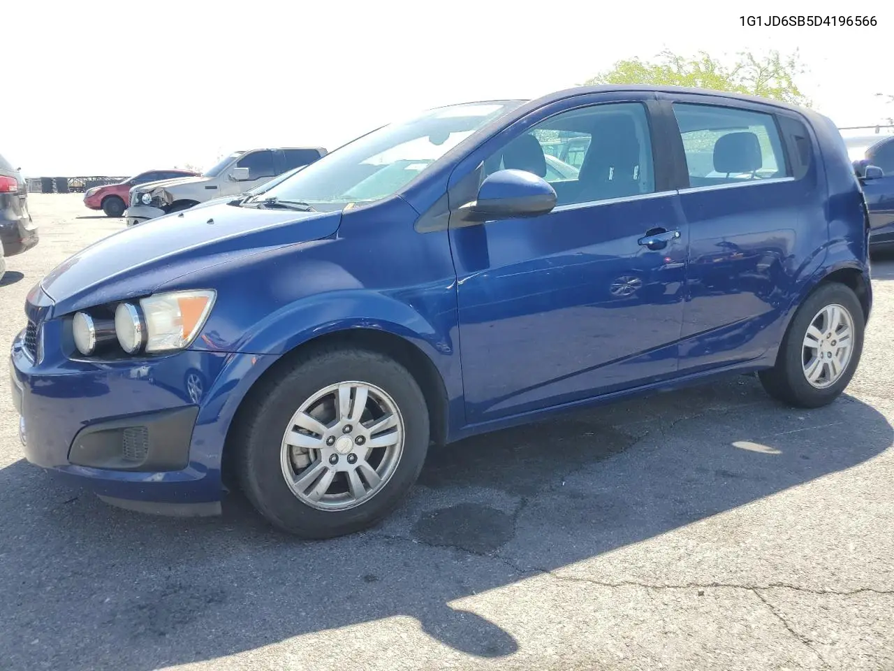 2013 Chevrolet Sonic Lt VIN: 1G1JD6SB5D4196566 Lot: 56134285