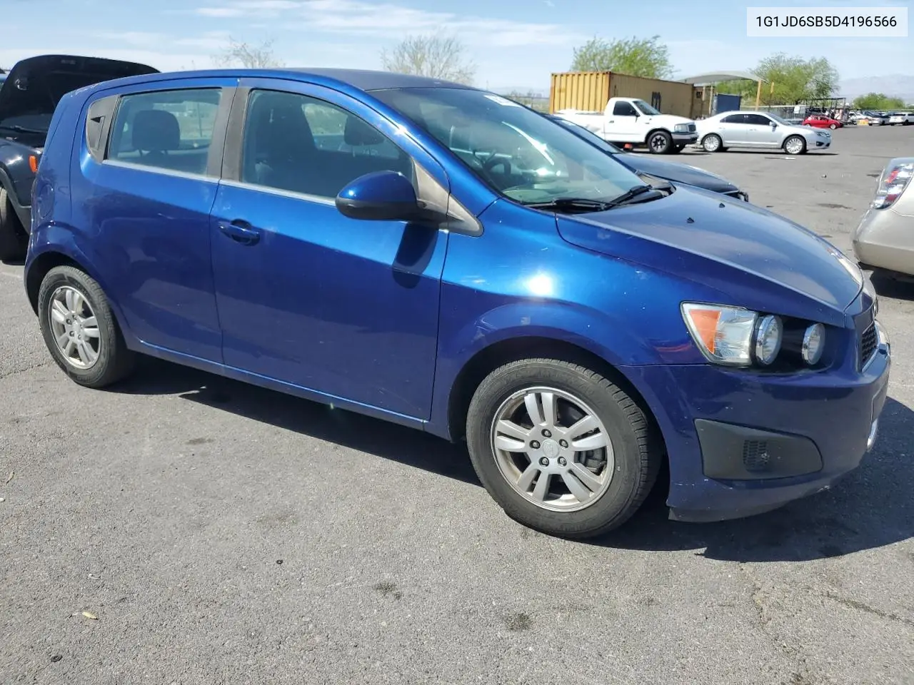 2013 Chevrolet Sonic Lt VIN: 1G1JD6SB5D4196566 Lot: 56134285