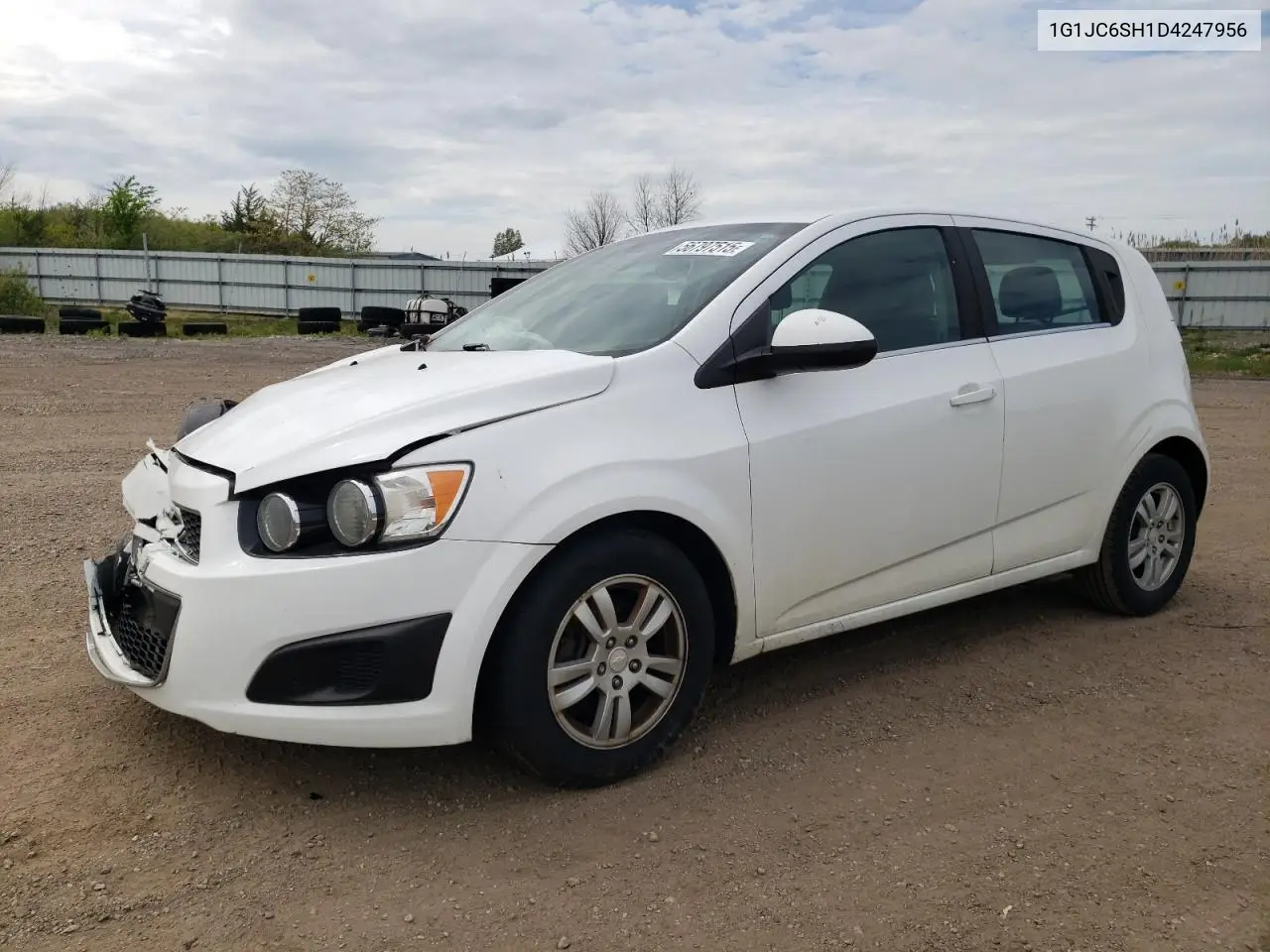 2013 Chevrolet Sonic Lt VIN: 1G1JC6SH1D4247956 Lot: 56797515