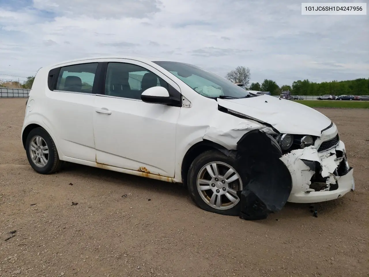 2013 Chevrolet Sonic Lt VIN: 1G1JC6SH1D4247956 Lot: 56797515