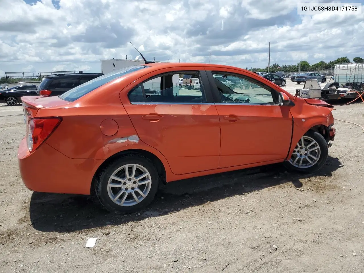 2013 Chevrolet Sonic Lt VIN: 1G1JC5SH8D4171758 Lot: 61480205
