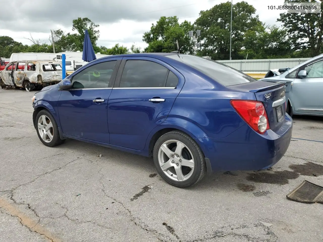 2013 Chevrolet Sonic Ltz VIN: 1G1JE5SB0D4162655 Lot: 63497275