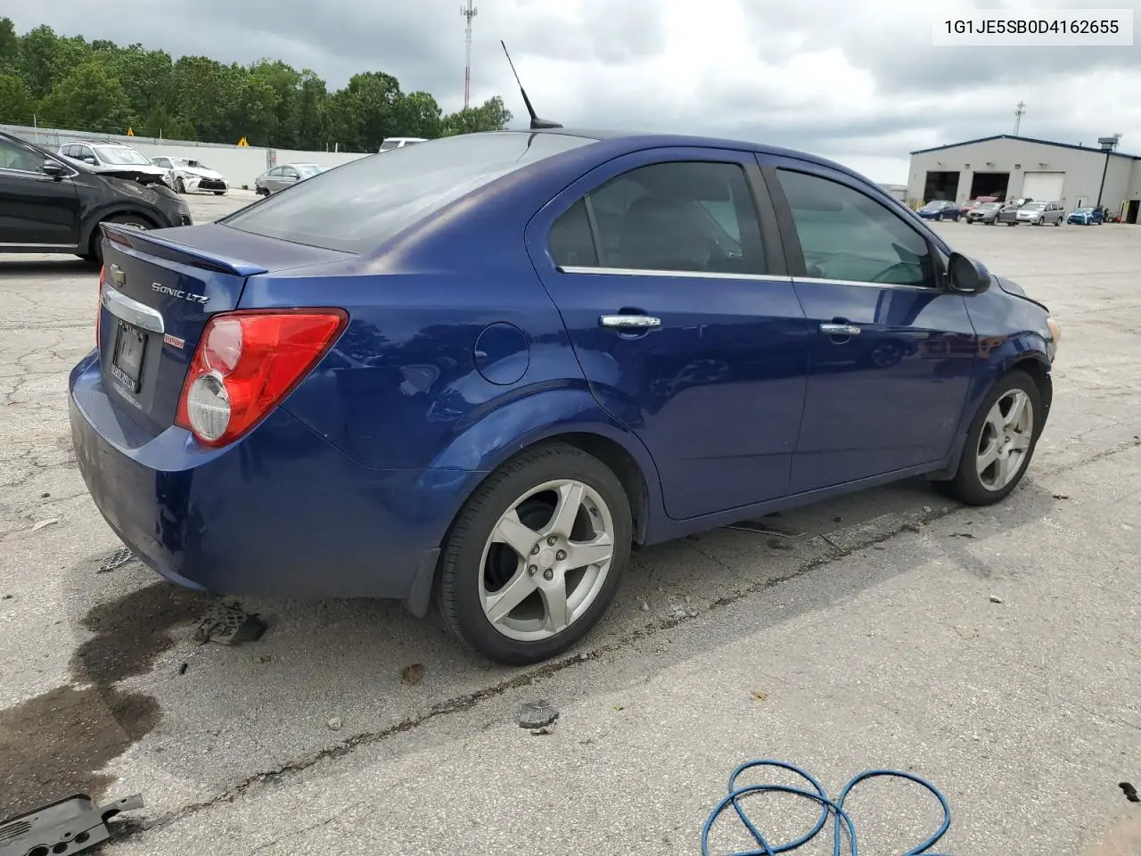 2013 Chevrolet Sonic Ltz VIN: 1G1JE5SB0D4162655 Lot: 63497275