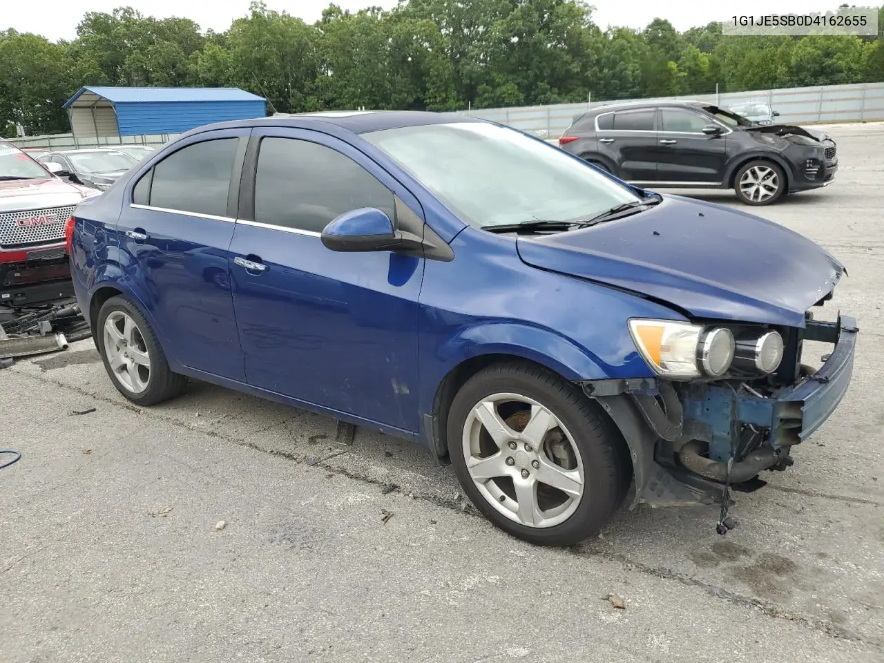 2013 Chevrolet Sonic Ltz VIN: 1G1JE5SB0D4162655 Lot: 63497275