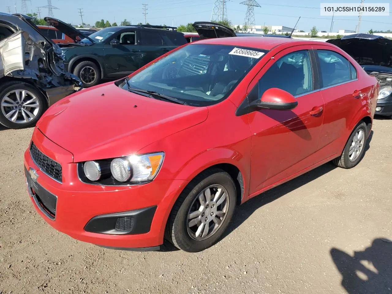 2013 Chevrolet Sonic Lt VIN: 1G1JC5SH1D4156289 Lot: 63508605