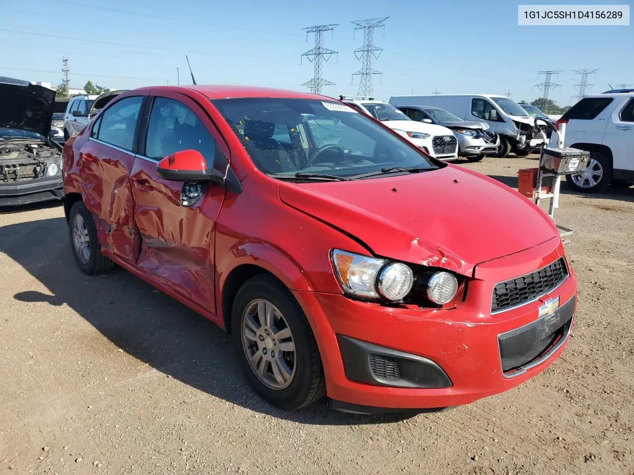 2013 Chevrolet Sonic Lt VIN: 1G1JC5SH1D4156289 Lot: 63508605