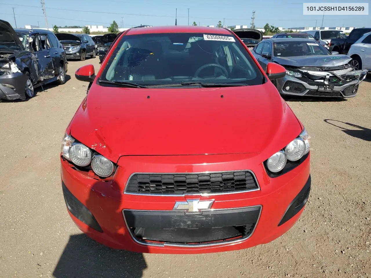 2013 Chevrolet Sonic Lt VIN: 1G1JC5SH1D4156289 Lot: 63508605