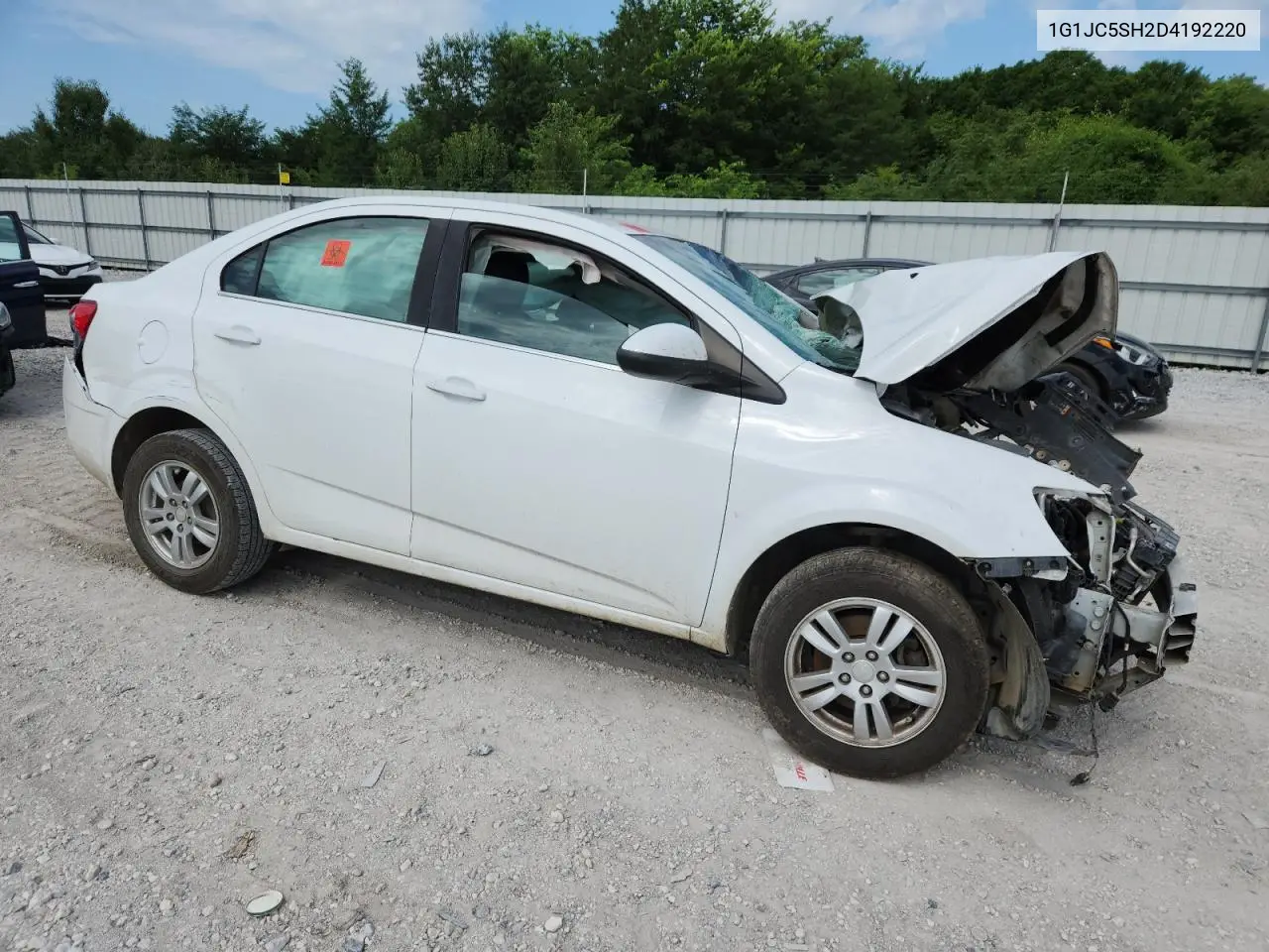 2013 Chevrolet Sonic Lt VIN: 1G1JC5SH2D4192220 Lot: 63565655