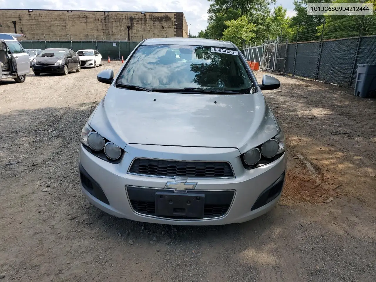 2013 Chevrolet Sonic Lt VIN: 1G1JC6SG9D4212444 Lot: 63644885