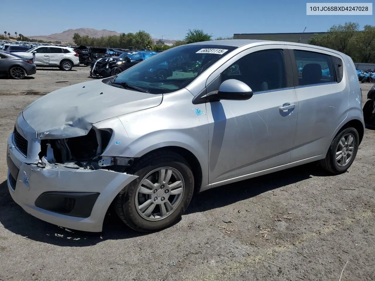 2013 Chevrolet Sonic Lt VIN: 1G1JC6SBXD4247028 Lot: 66031115