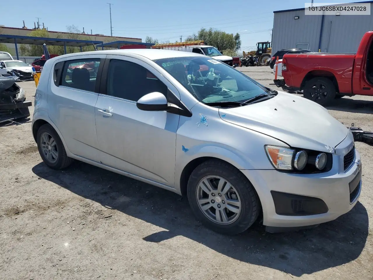 2013 Chevrolet Sonic Lt VIN: 1G1JC6SBXD4247028 Lot: 66031115