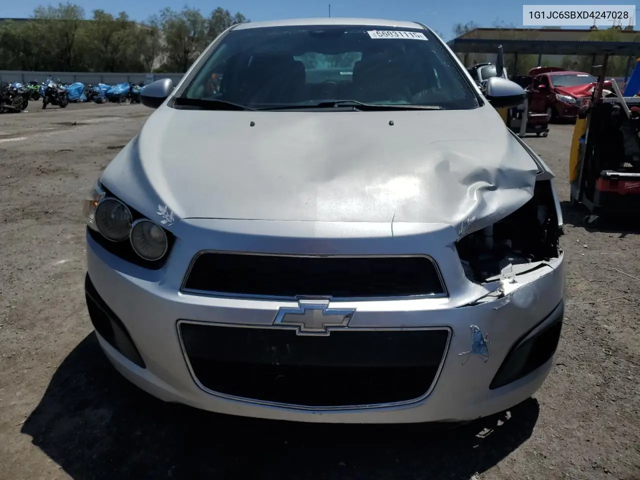 2013 Chevrolet Sonic Lt VIN: 1G1JC6SBXD4247028 Lot: 66031115