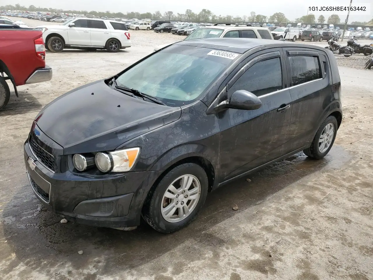 2014 Chevrolet Sonic Lt VIN: 1G1JC6SH8E4163442 Lot: 53630585