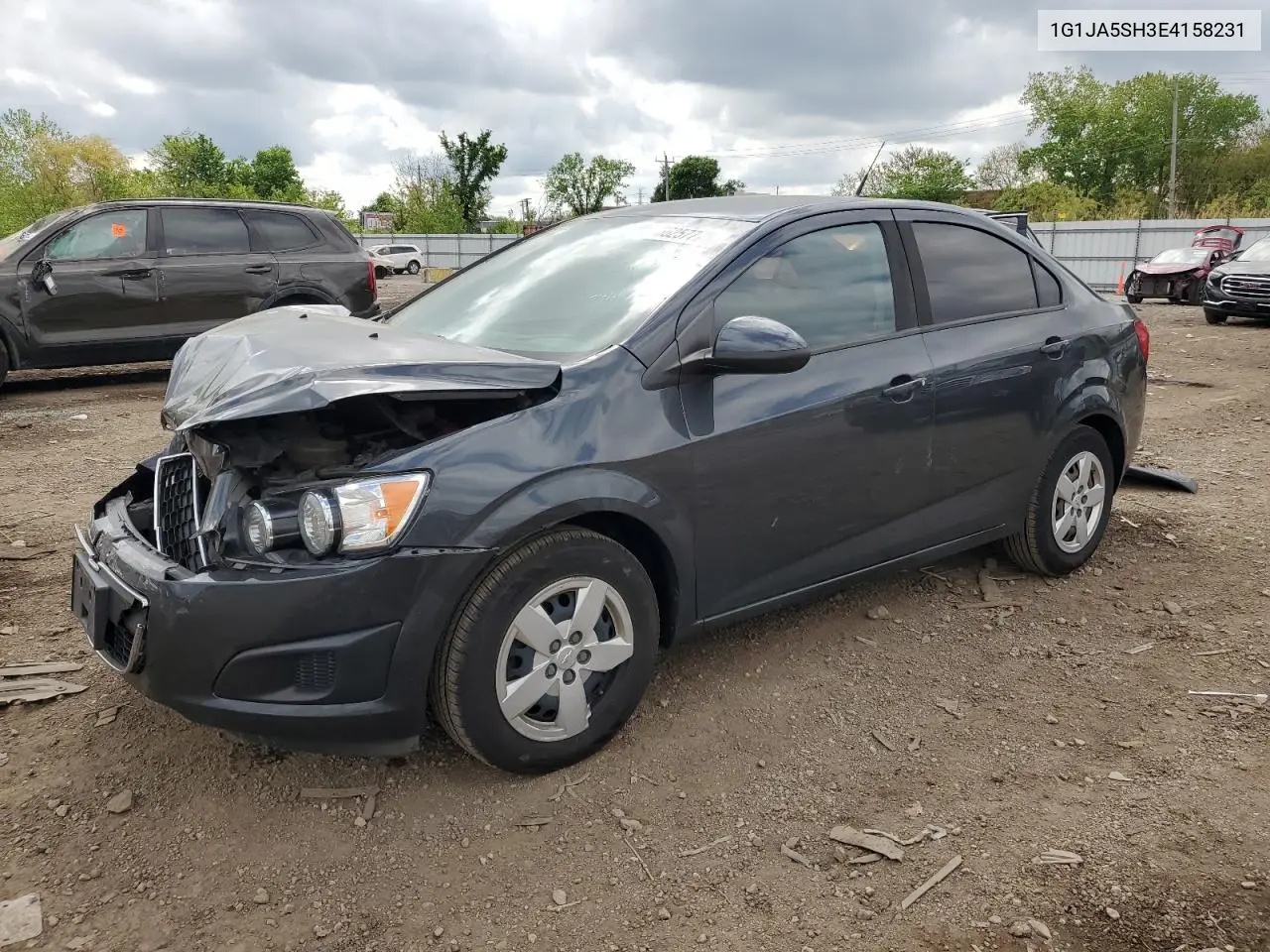 2014 Chevrolet Sonic Ls VIN: 1G1JA5SH3E4158231 Lot: 56257775