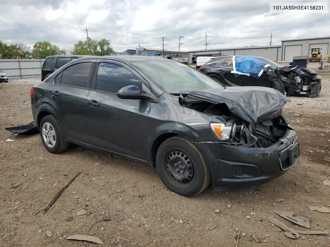 2014 Chevrolet Sonic Ls VIN: 1G1JA5SH3E4158231 Lot: 56257775