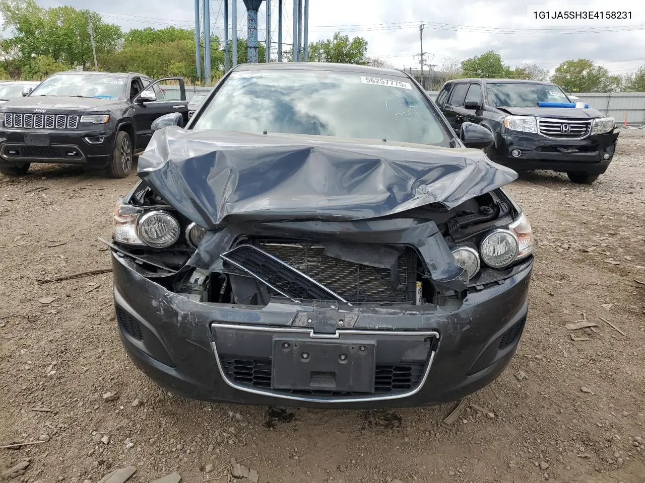 2014 Chevrolet Sonic Ls VIN: 1G1JA5SH3E4158231 Lot: 56257775