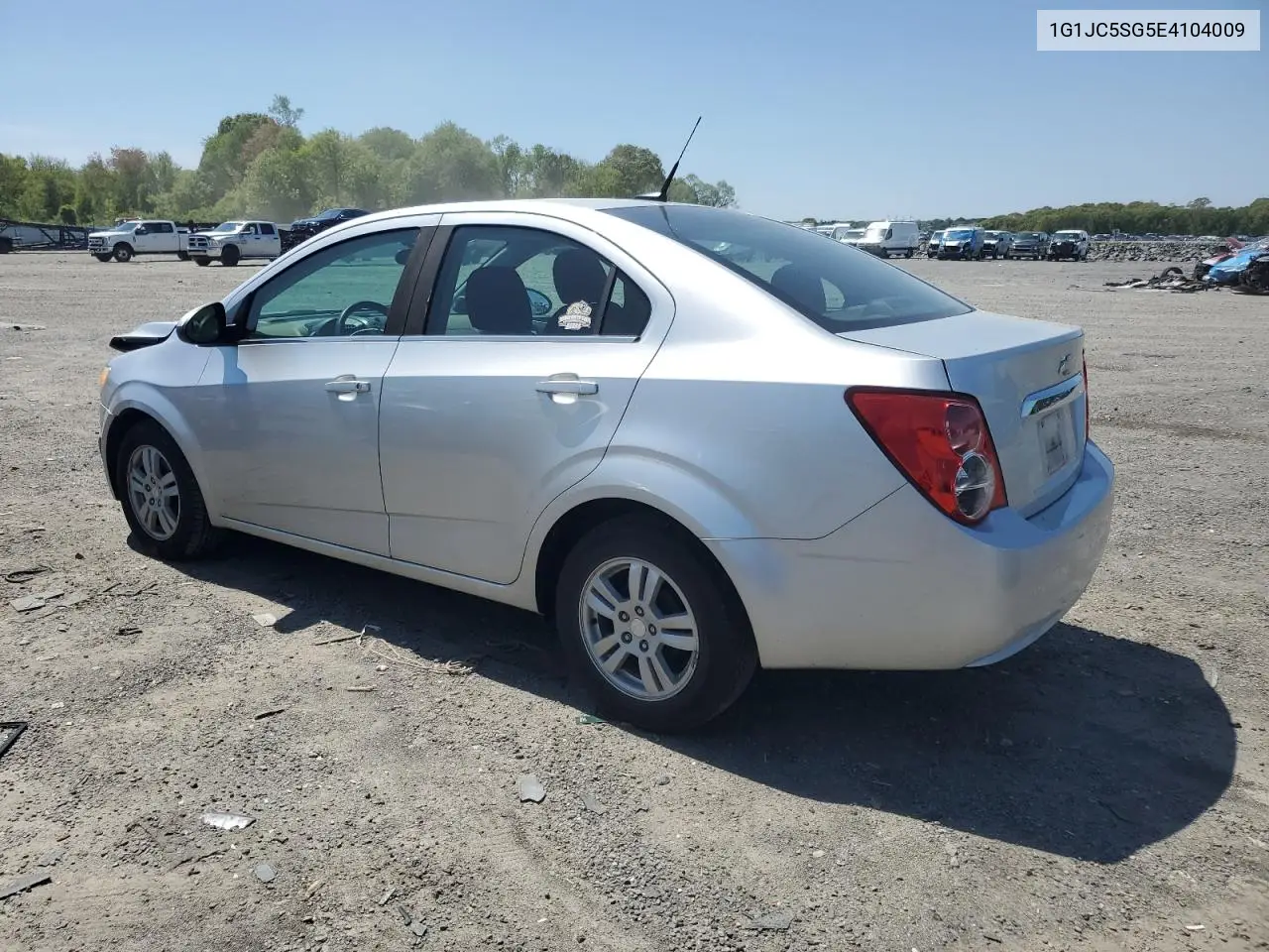 2014 Chevrolet Sonic Lt VIN: 1G1JC5SG5E4104009 Lot: 56300695