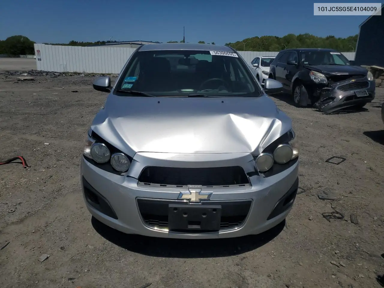 2014 Chevrolet Sonic Lt VIN: 1G1JC5SG5E4104009 Lot: 56300695
