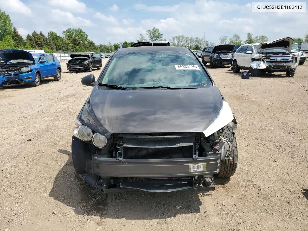 2014 Chevrolet Sonic Lt VIN: 1G1JC5SH3E4182412 Lot: 56359225