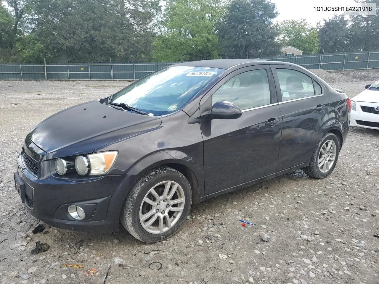 2014 Chevrolet Sonic Lt VIN: 1G1JC5SH1E4221918 Lot: 56589105