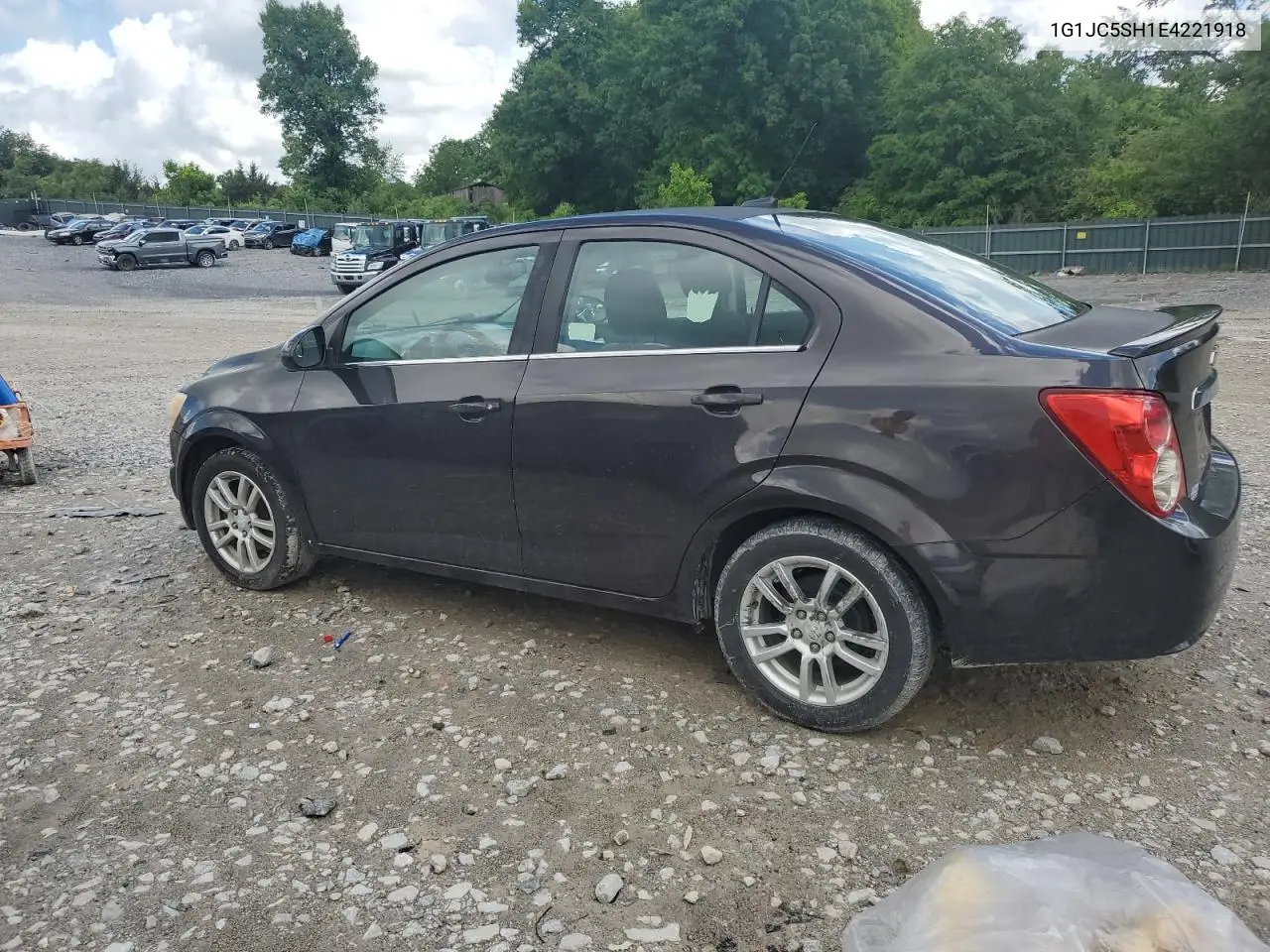 2014 Chevrolet Sonic Lt VIN: 1G1JC5SH1E4221918 Lot: 56589105