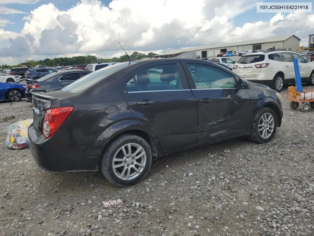 2014 Chevrolet Sonic Lt VIN: 1G1JC5SH1E4221918 Lot: 56589105