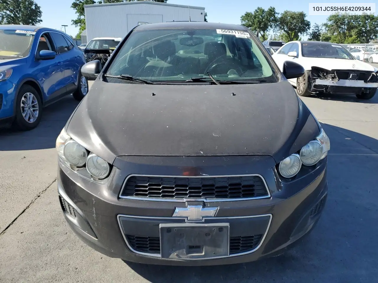 2014 Chevrolet Sonic Lt VIN: 1G1JC5SH6E4209344 Lot: 56931155