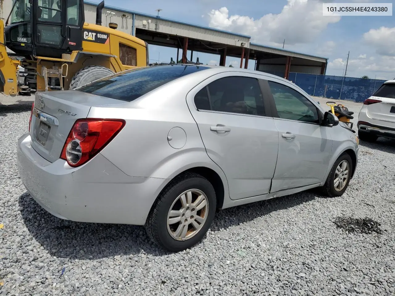 2014 Chevrolet Sonic Lt VIN: 1G1JC5SH4E4243380 Lot: 64003055