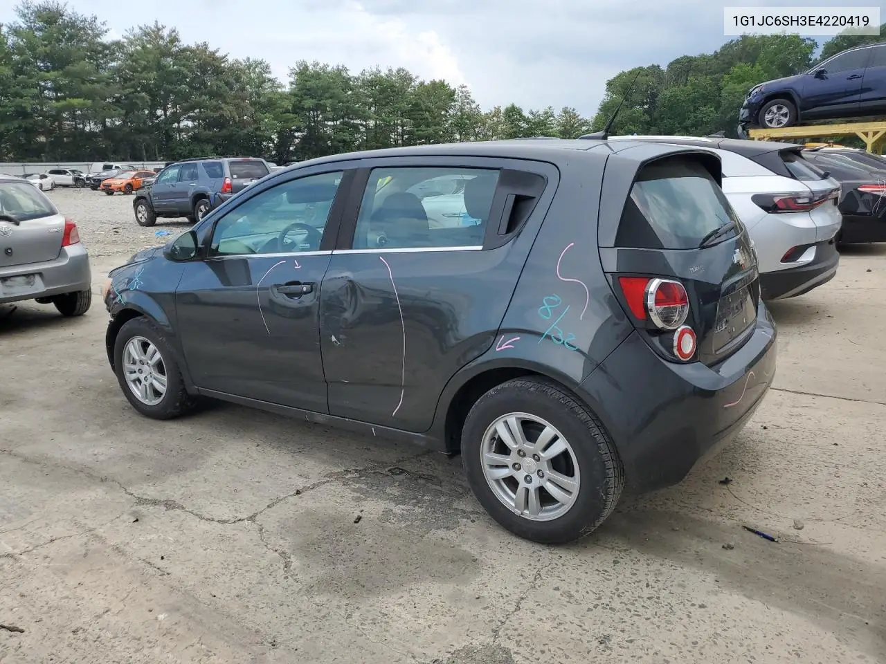 2014 Chevrolet Sonic Lt VIN: 1G1JC6SH3E4220419 Lot: 64160965