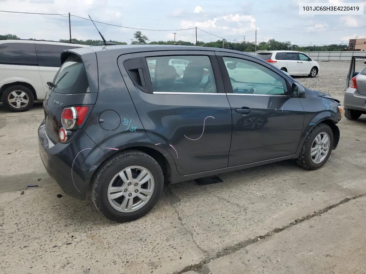 2014 Chevrolet Sonic Lt VIN: 1G1JC6SH3E4220419 Lot: 64160965