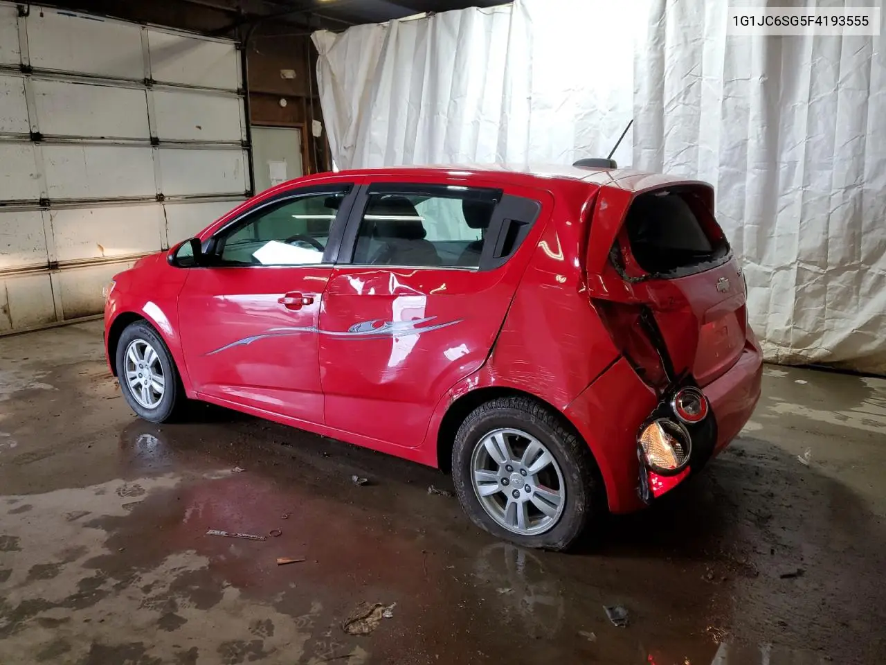 2015 Chevrolet Sonic Lt VIN: 1G1JC6SG5F4193555 Lot: 55568625