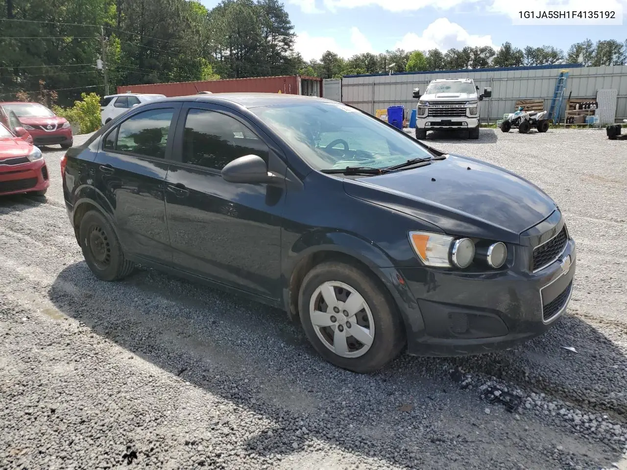 2015 Chevrolet Sonic Ls VIN: 1G1JA5SH1F4135192 Lot: 56203965
