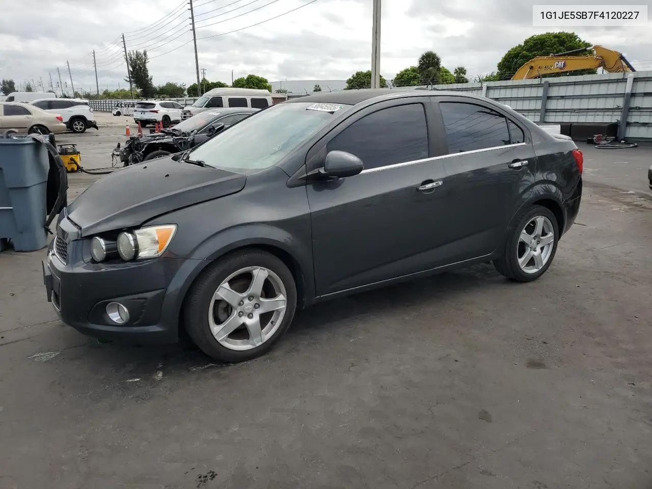 2015 Chevrolet Sonic Ltz VIN: 1G1JE5SB7F4120227 Lot: 56645905