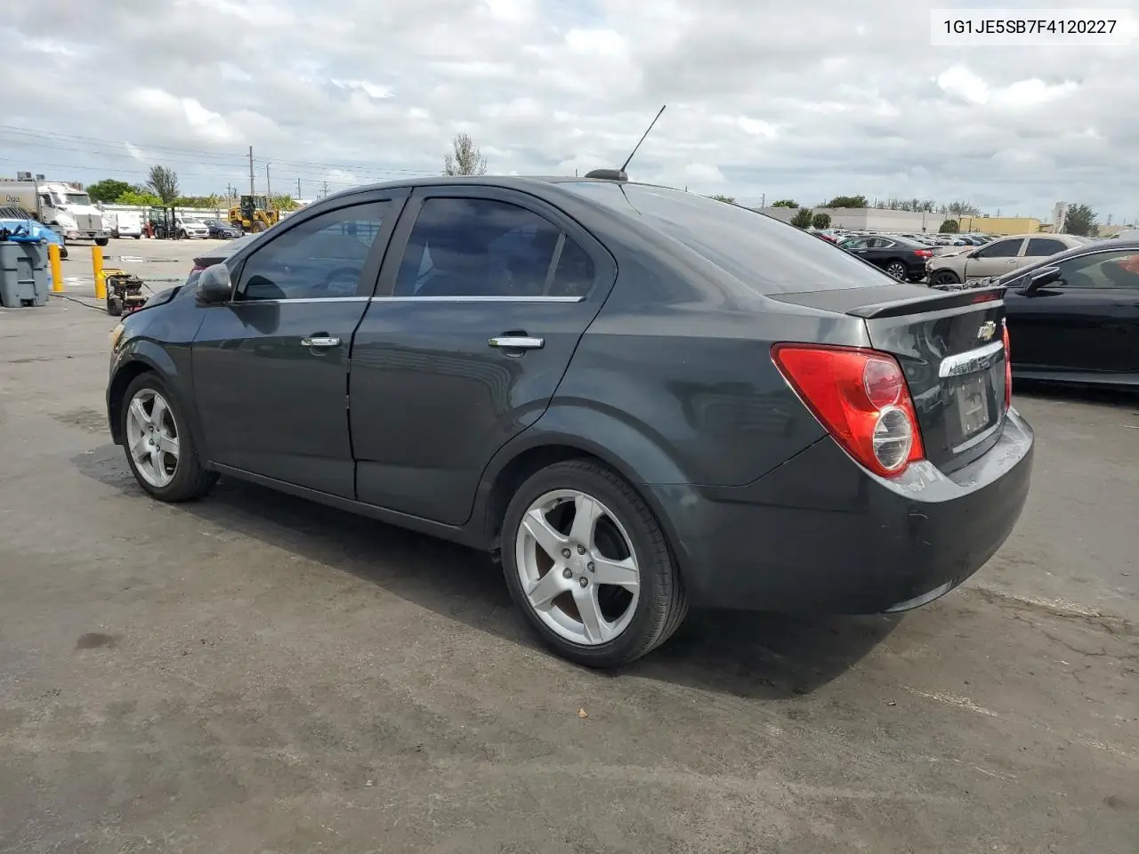 2015 Chevrolet Sonic Ltz VIN: 1G1JE5SB7F4120227 Lot: 56645905