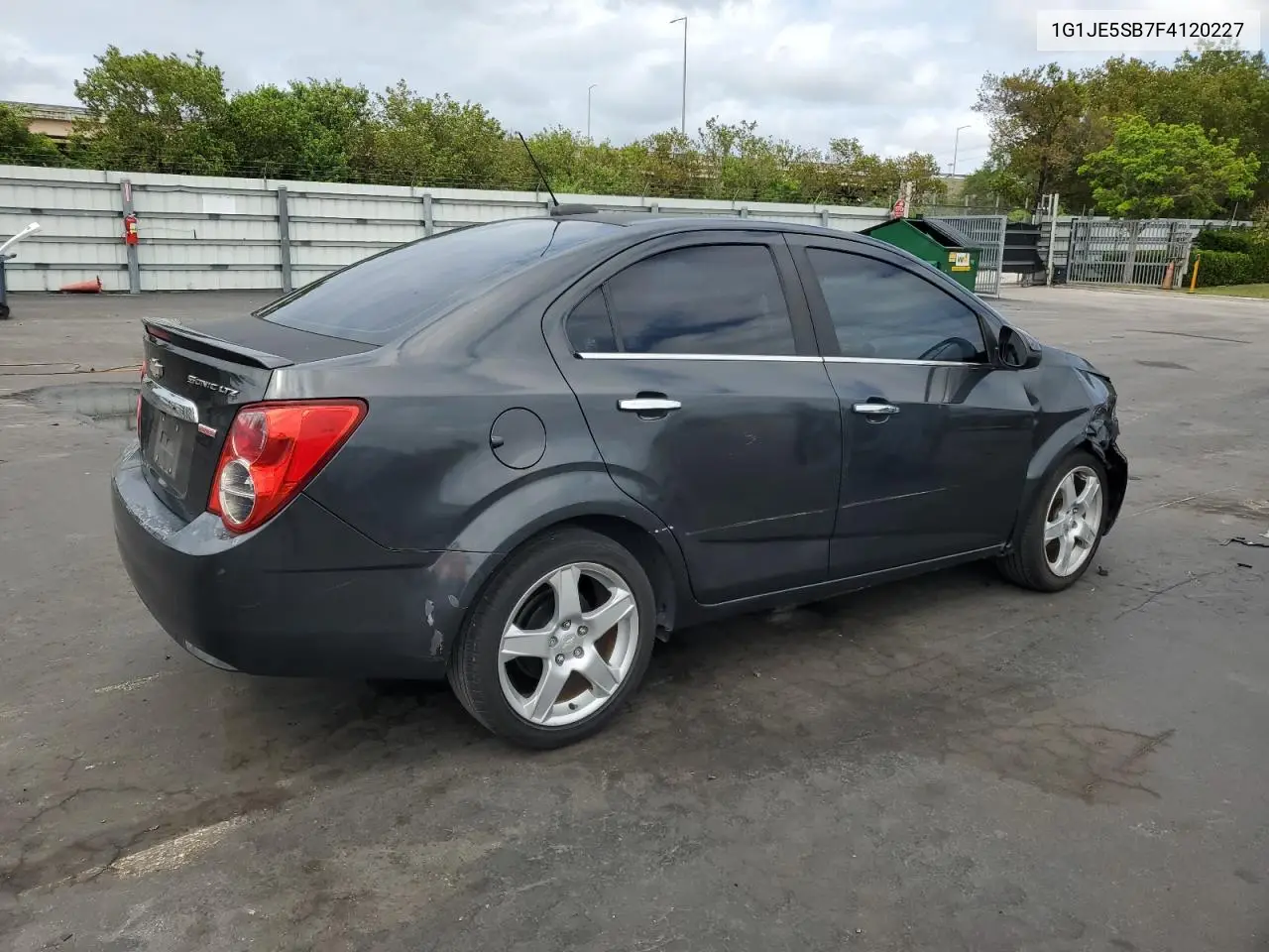 2015 Chevrolet Sonic Ltz VIN: 1G1JE5SB7F4120227 Lot: 56645905