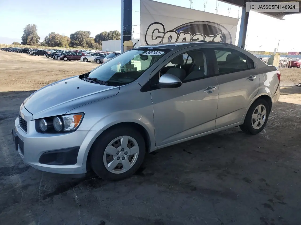 2015 Chevrolet Sonic Ls VIN: 1G1JA5SG5F4148924 Lot: 56971875