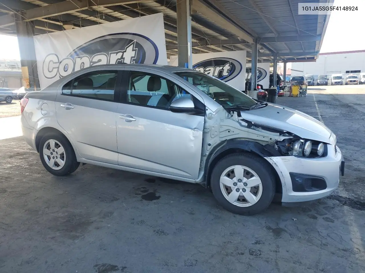 2015 Chevrolet Sonic Ls VIN: 1G1JA5SG5F4148924 Lot: 56971875