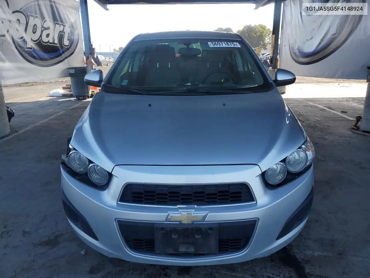 2015 Chevrolet Sonic Ls VIN: 1G1JA5SG5F4148924 Lot: 56971875