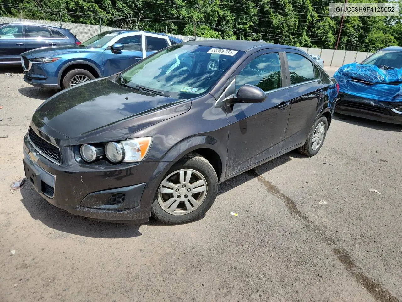 2015 Chevrolet Sonic Lt VIN: 1G1JC5SH9F4125052 Lot: 62309105