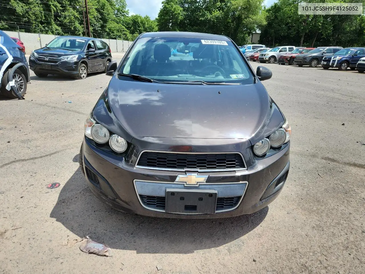 2015 Chevrolet Sonic Lt VIN: 1G1JC5SH9F4125052 Lot: 62309105