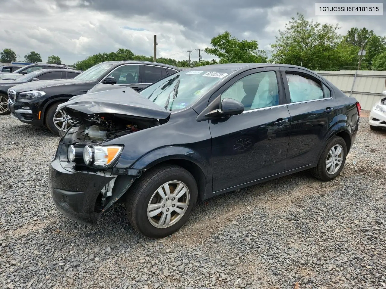 2015 Chevrolet Sonic Lt VIN: 1G1JC5SH6F4181515 Lot: 63126735