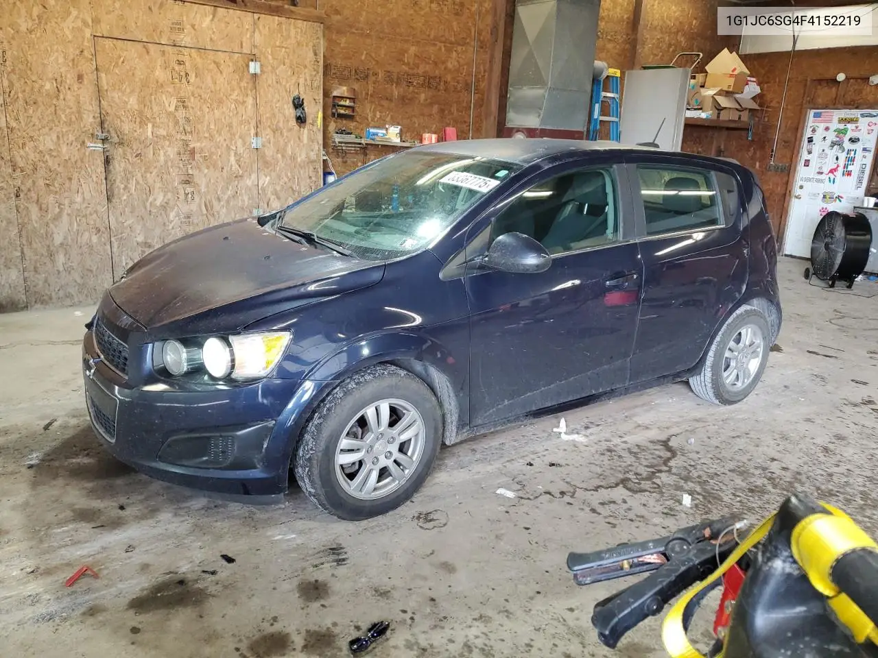 2015 Chevrolet Sonic Lt VIN: 1G1JC6SG4F4152219 Lot: 63367775