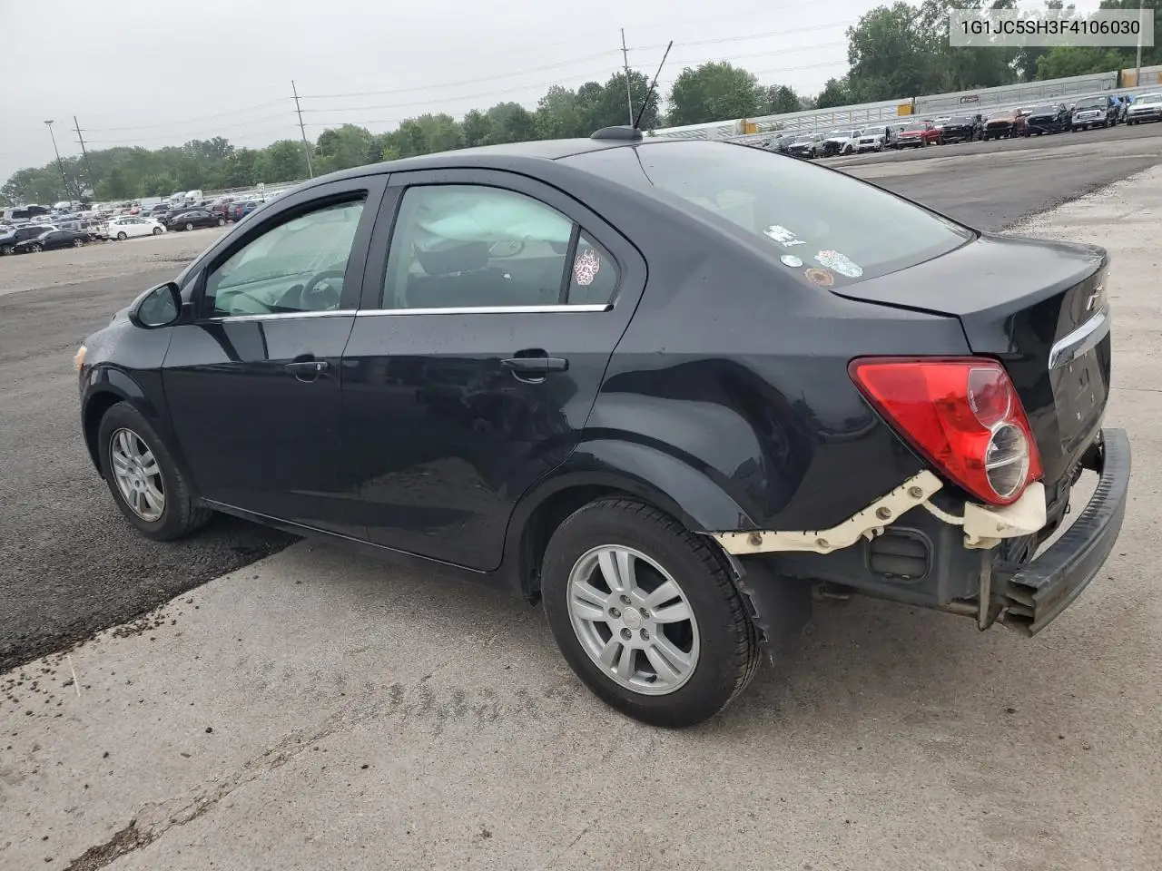 2015 Chevrolet Sonic Lt VIN: 1G1JC5SH3F4106030 Lot: 63383305