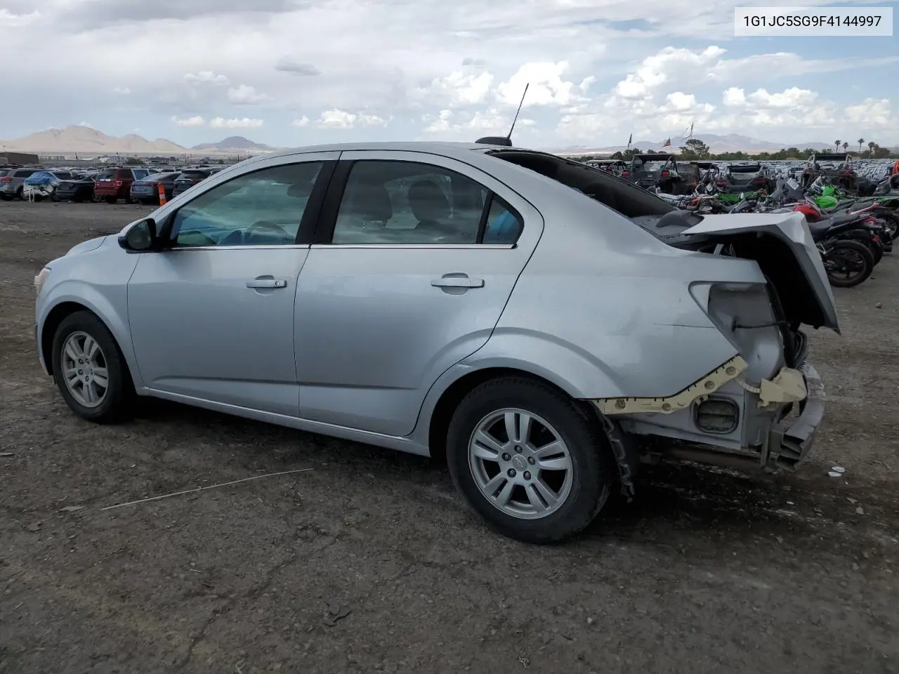 2015 Chevrolet Sonic Lt VIN: 1G1JC5SG9F4144997 Lot: 63798635