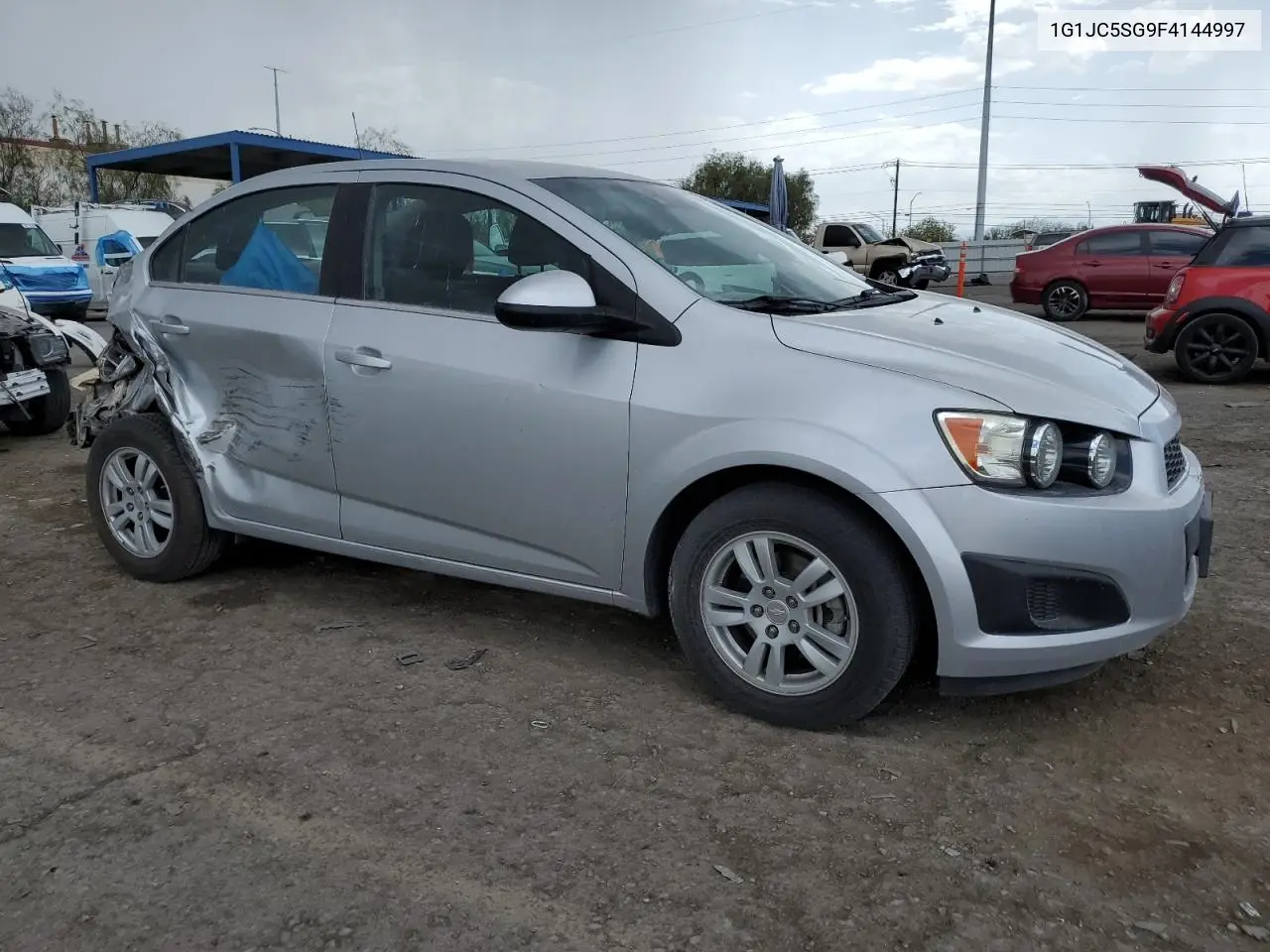 2015 Chevrolet Sonic Lt VIN: 1G1JC5SG9F4144997 Lot: 63798635