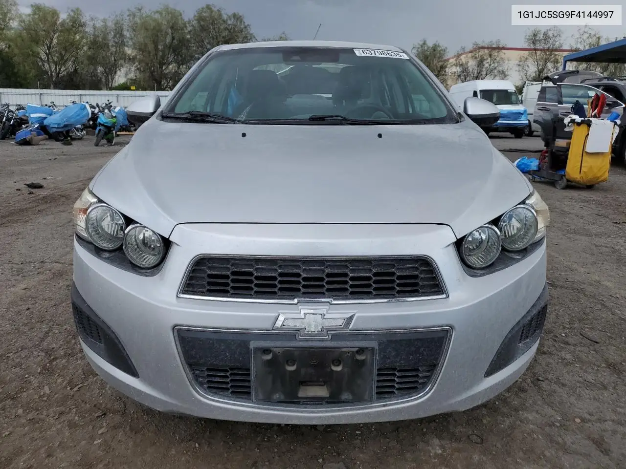 2015 Chevrolet Sonic Lt VIN: 1G1JC5SG9F4144997 Lot: 63798635